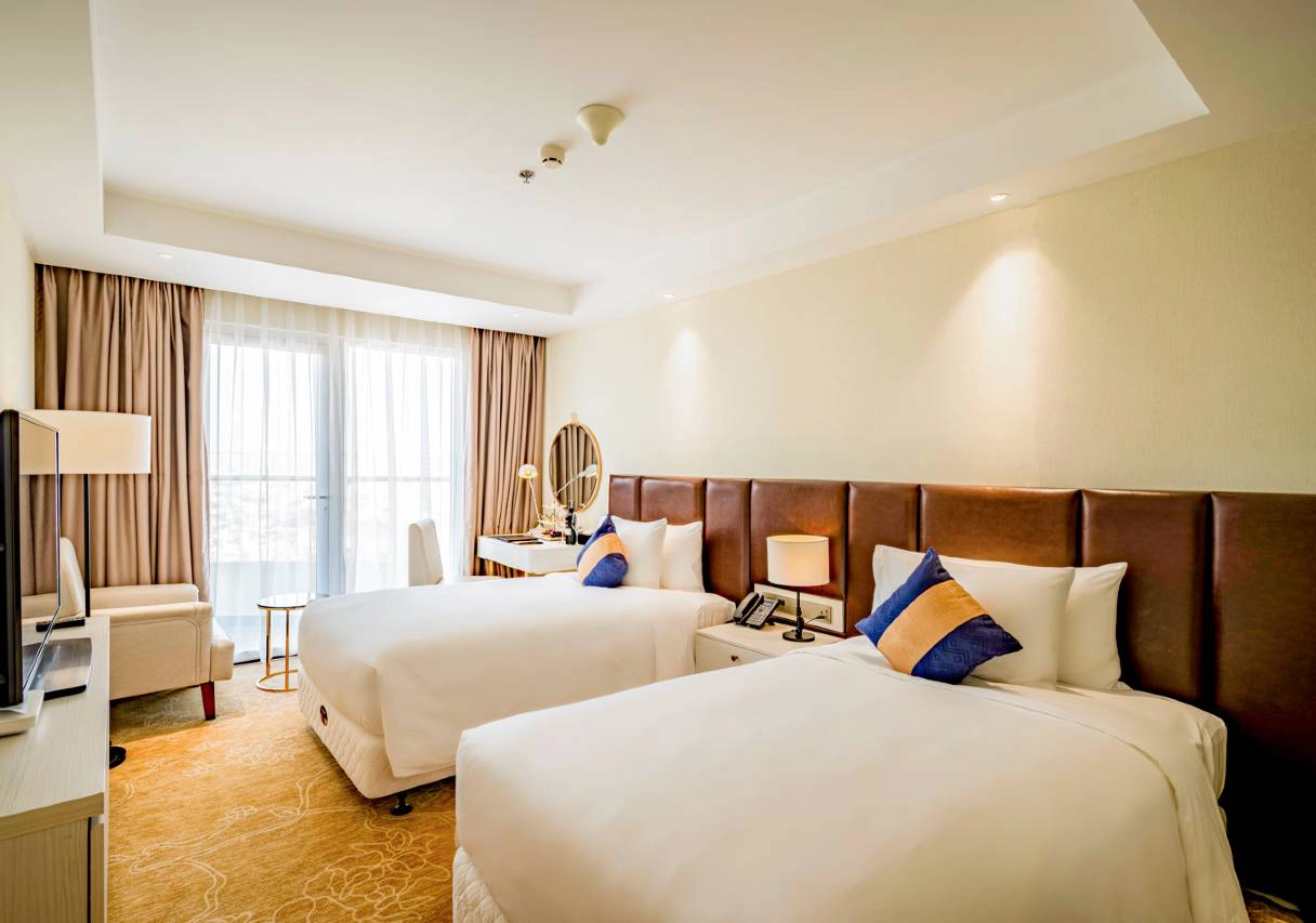 ห้องดีลักซ์, เตียงเดี่ยว 2 เตียง | รีสอร์ท ห้องพัก โรงแรม